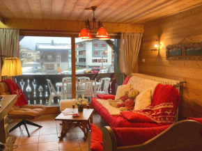 Appartement 3 chambres, cheminée, balcon, centre Les Gets, près des pistes et commodités - FR-1-671-14 Les Gets